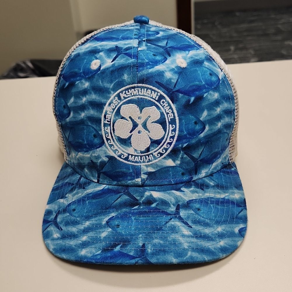 Harvest Kumulani Chapel Maui Hawaii Mesh Hat